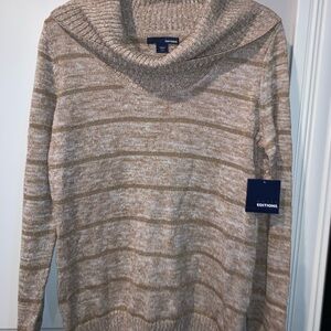 Basic Editions Shawl Collar Pull over Sweater